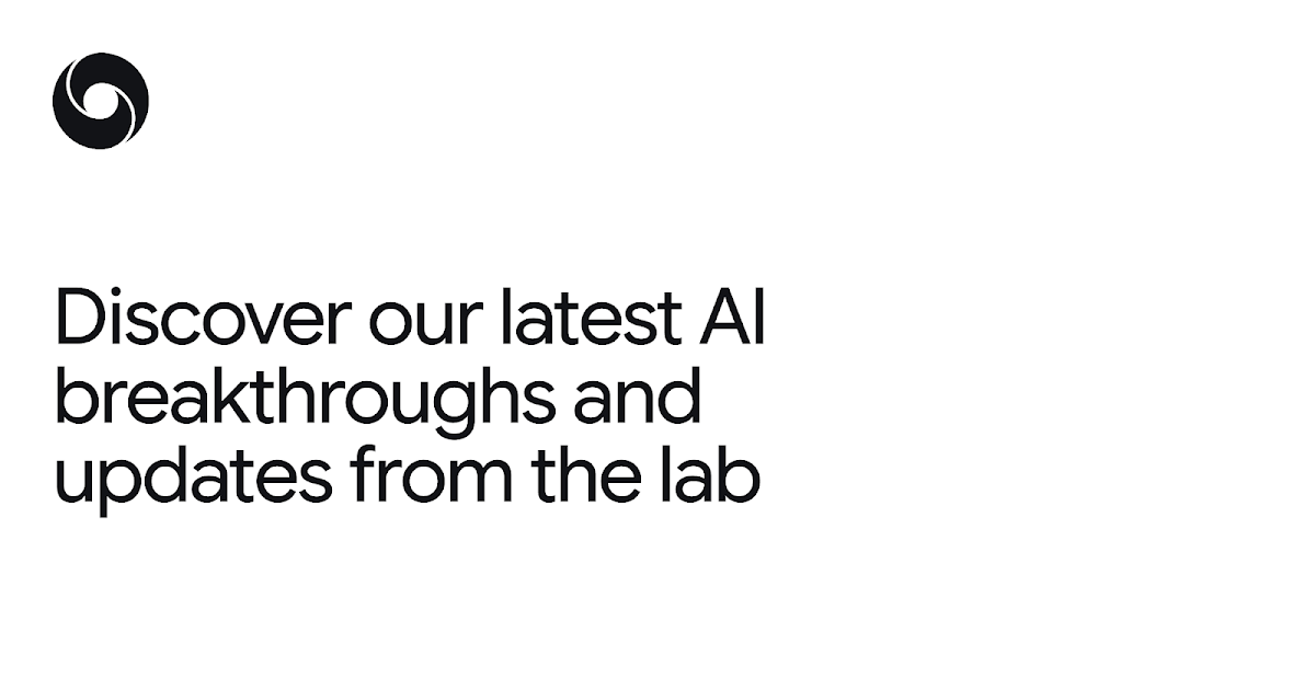 Google DeepMind - Forschung